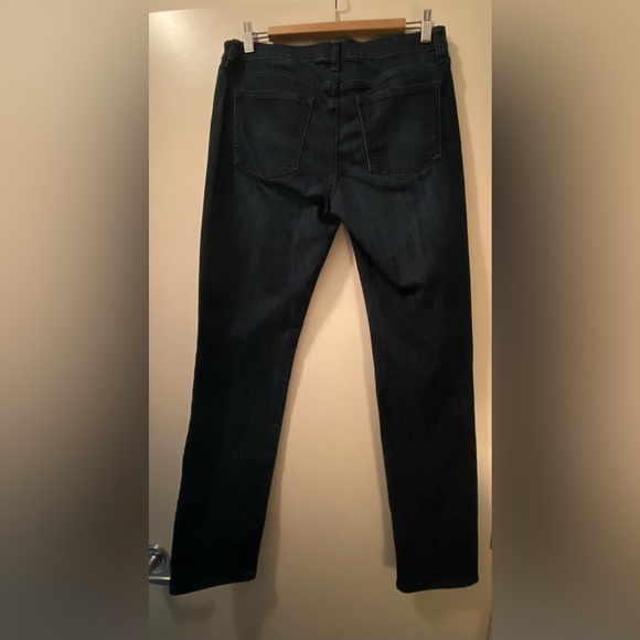 Gap Dark Wash Real Straight Mid Rise Jeans - Picture 3 of 4